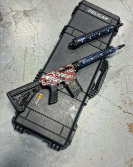8.6 Blackout / 277 Fury Dual caliber AR10 rifle system #tacticalskeleton #homeofthear10