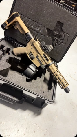 TS9 7.5" takedown 9mm PCC system #tacticalskeleton