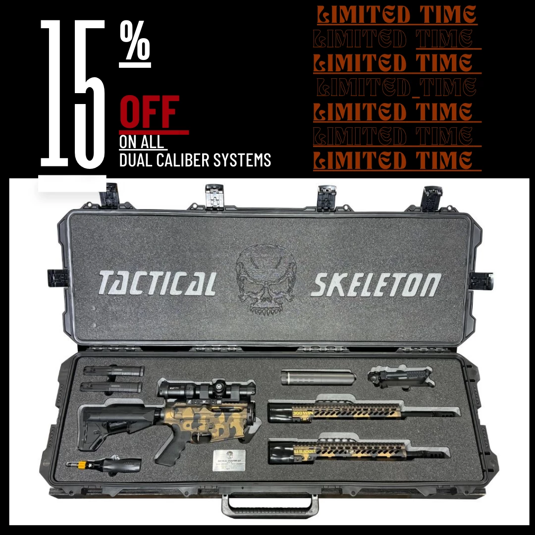 15% OFF ALL DUAL CALIBER SYSTEMS