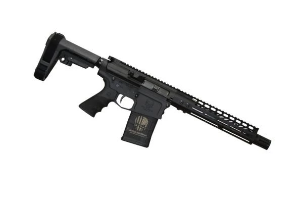 AR10 12.5" 308 WIN BILLET PISTOL W/ SBA-3 BLACK
