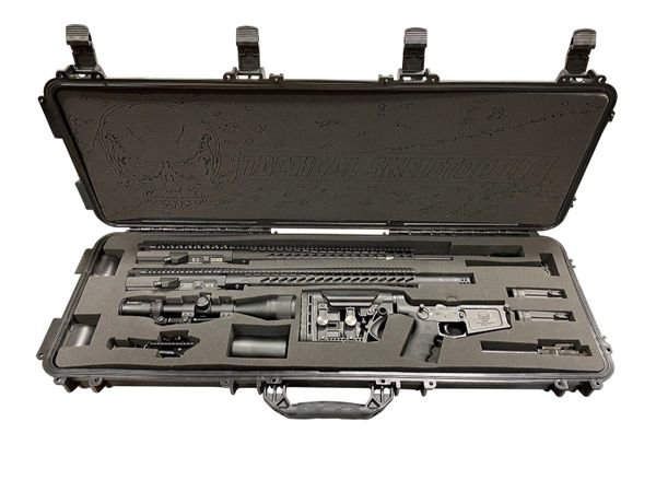 AR10 24" 6.5 CREEDMOOR & 18" 308 WIN STAINLESS DUAL CALIBER PRECISION RIFLE SYSTEM BLACK