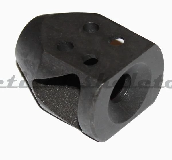 Snub Nose Steel Compensator Muzzle Brake
