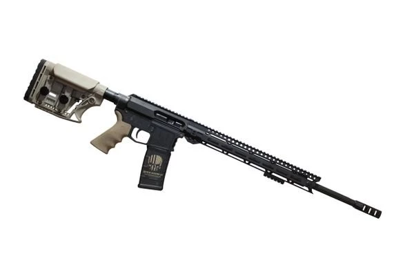 AR15 20" 6.5 GRENDEL NON-RECIPROCATING SIDE CHARGER RIFLE W/ MBA-3 TWO TONE