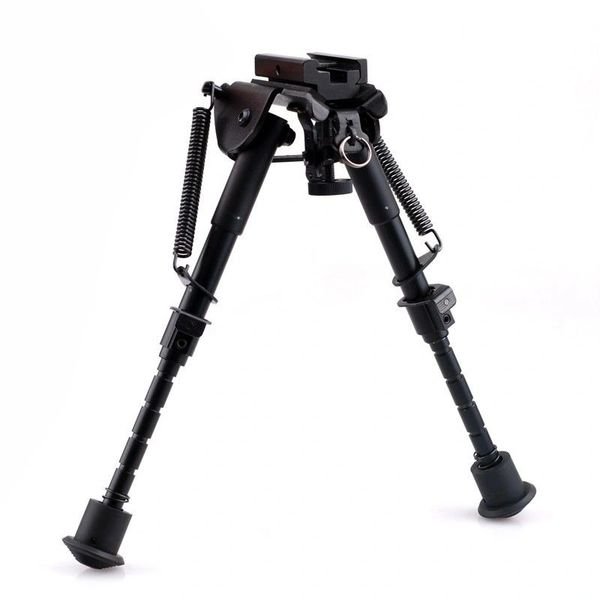 6-9 inch jagdgewehr Swivel Bi-pod hoogte verstelbaar Pivot model tweepoot Werkt met een sling bevestigd met Picatinny Adapter