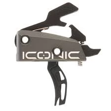 RISE Armament ICONIC (GRAPHITE GRAY)  Independent Two-Stage Trigger with Anti-Walk Pins