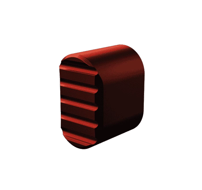 RISE Armament AR-15 Magazine Release Button - (RISE Red)