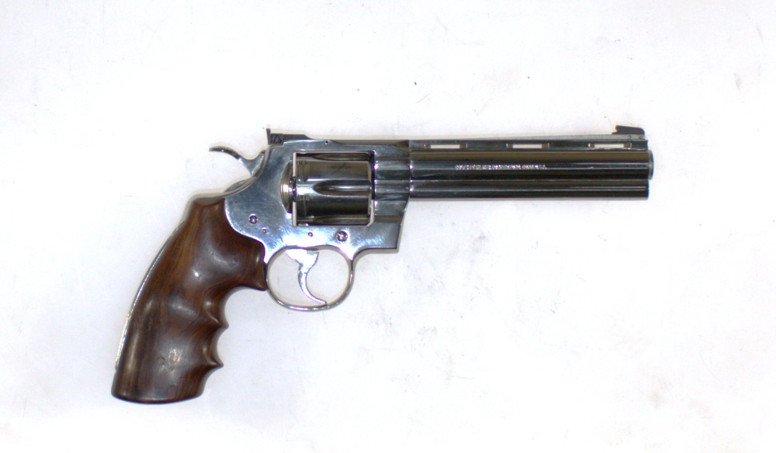 1972 Colt Python .357 Magnum – Nickel Plated, 6